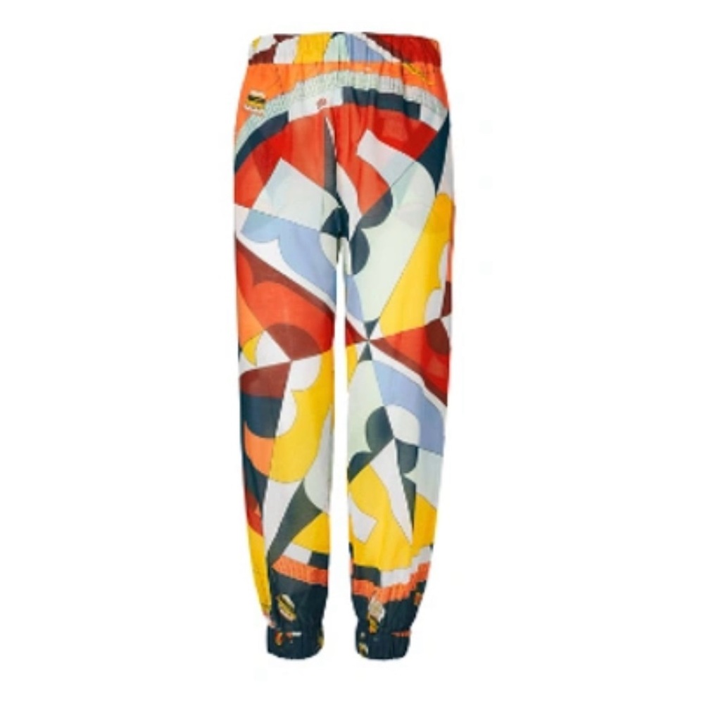Tory Burch Printed Beach Pant in Rose des vents combo, Size XS